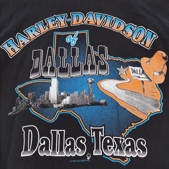 SOLD Vintage Harley Davidson Tee - Picture 6 of 7
